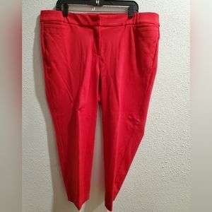 Red Lane Bryant Pants